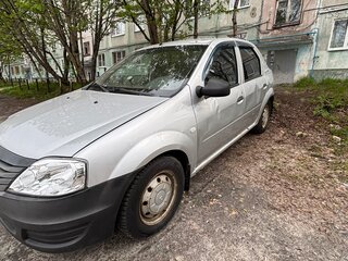 2014 Renault Logan I Рестайлинг, серый, 300000 рублей, вид 3