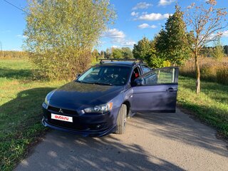 2007 Mitsubishi Lancer X, синий, 1100000 рублей, вид 1