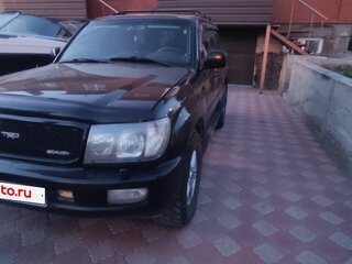2007 Toyota Land Cruiser 100 Series Рестайлинг 2, чёрный, 2500000 рублей, вид 3