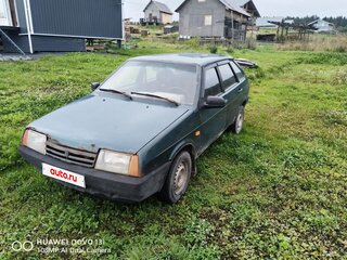 2001 Lada (ВАЗ) 2109 21093i, серебристый, 35000 рублей, вид 1