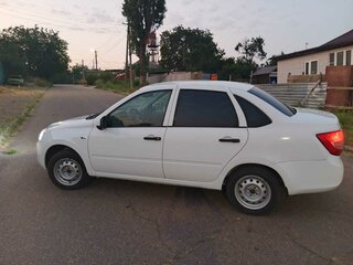 2013 Lada (ВАЗ) Granta I, белый, 505000 рублей, вид 3