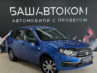 2021 Lada (ВАЗ) Granta I Рестайлинг, синий, 640000 рублей, вид 3