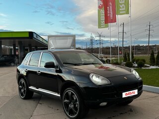 2004 Porsche Cayenne S I (955), чёрный, 685000 рублей, вид 2