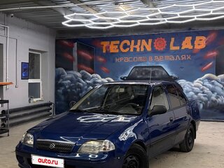 2003 Suzuki Swift II Рестайлинг, синий, 190000 рублей, вид 1