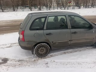 2008 Lada (ВАЗ) Kalina I, серый, 160000 рублей, вид 3