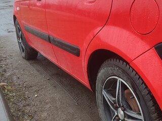 2009 Hyundai Getz I Рестайлинг, красный, 400000 рублей, вид 3