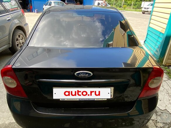 2007 Ford Focus II, чёрный, 310000 рублей - вид 3