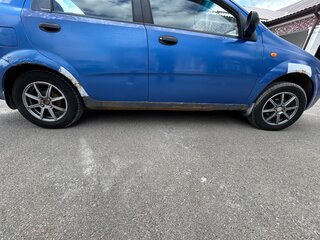2004 Chevrolet Aveo I, синий, 220000 рублей, вид 5
