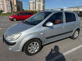 2006 Hyundai Getz I Рестайлинг, серебристый, 385000 рублей, вид 3