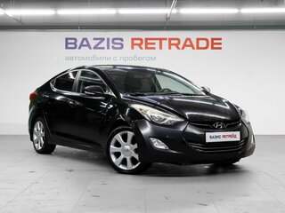2013 Hyundai Elantra V (MD), чёрный, 1020000 рублей, вид 3