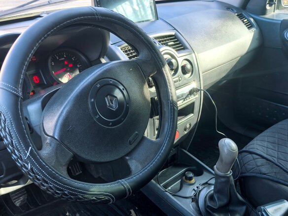 2003 Renault Megane II, зелёный - вид 7