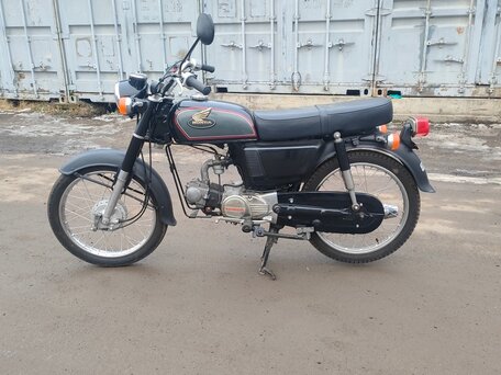 1978 Honda CD 50/90, чёрный, 169000 рублей, вид 2