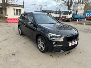 2018 BMW X1 20i xDrive II (F48), чёрный, 2950000 рублей, вид 3