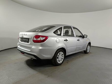2015 Lada (ВАЗ) Granta I, серебристый, 229000 рублей, вид 5