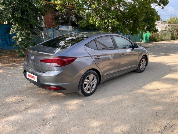 2018 Hyundai Elantra VI (AD) Рестайлинг, серый - вид 4