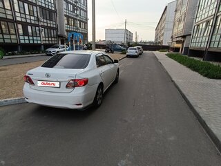 2011 Toyota Corolla X (E140, E150) Рестайлинг, белый, 760000 рублей, вид 2
