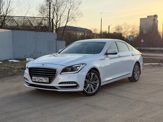 2018 Genesis G80 I, белый, 2200000 рублей, вид 1
