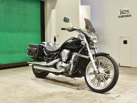 2010 Kawasaki VN900 Vulcan, чёрный, 495000 рублей, вид 3