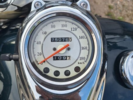 1998 Yamaha XVS400 Drag Star, зелёный, 350000 рублей, вид 5