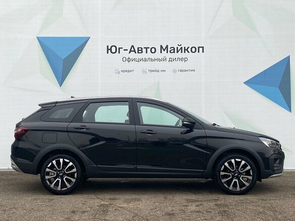 2026 Lada (ВАЗ) Vesta SW Cross I Рестайлинг (NG), чёрный - вид 4