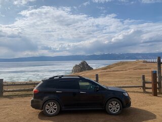 2007 Subaru Tribeca I Рестайлинг, чёрный, 990000 рублей, вид 4