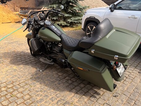 2017 Harley-Davidson Road King, зелёный, 2600000 рублей, вид 2