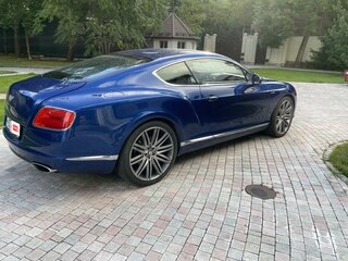 2012 Bentley Continental GT Speed II, синий, 6950000 рублей, вид 4