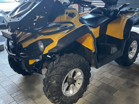 2015 BRP Can-Am Outlander L 500 (MAX), жёлтый, 670000 рублей, вид 3