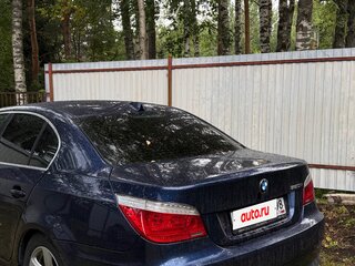 2008 BMW 5 серии 520i V (E60/E61) Рестайлинг, синий, 1100000 рублей, вид 5