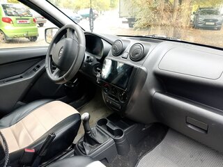 2015 Lada (ВАЗ) Granta I, серебристый, 350000 рублей, вид 4