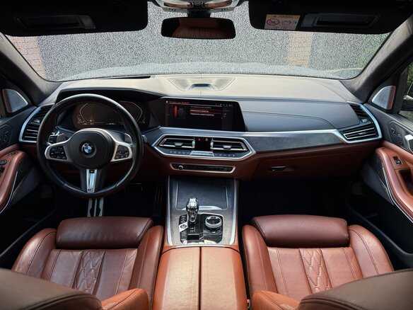 2020 BMW X5 M50d IV (G05/G18), синий, 6550000 рублей - вид 14