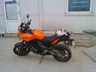 2010 Kawasaki Versys 650, оранжевый, 399000 рублей, вид 2