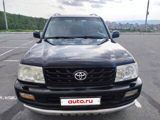 2007 Toyota Land Cruiser 100 Series Рестайлинг 2, чёрный, 1975000 рублей, вид 1