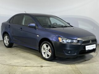 2008 Mitsubishi Lancer X, синий, 330000 рублей, вид 4
