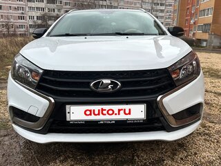 2021 Lada (ВАЗ) Vesta SW I, белый, 1110000 рублей, вид 1