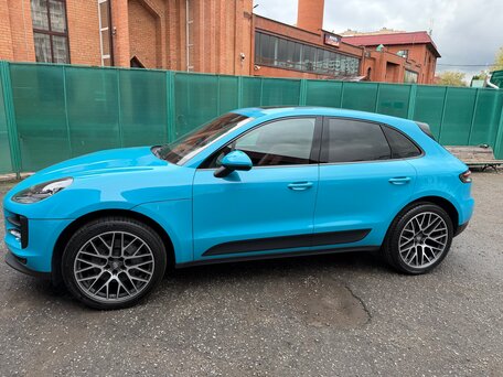 2019 Porsche Macan S I Рестайлинг, голубой, 5100000 рублей, вид 1