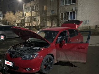 2005 Mazda 3 I (BK), красный, 450000 рублей, вид 5