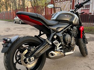 2022 Triumph Trident 660, чёрный, 775000 рублей, вид 4