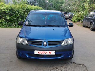 2008 Renault Logan I, синий, 350000 рублей, вид 2