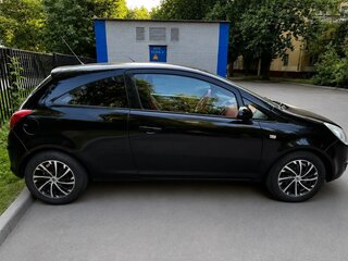 2007 Opel Corsa D, чёрный, 550000 рублей, вид 3