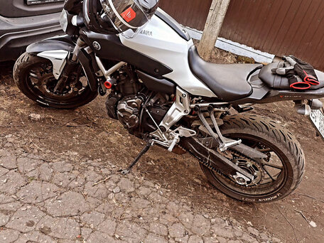 2014 Yamaha MT-07 (FZ-07), белый, 530000 рублей, вид 2