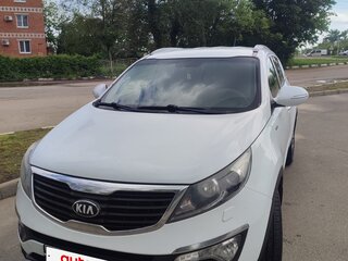 2013 Kia Sportage III, белый, 1350000 рублей, вид 3