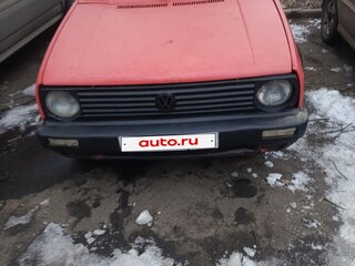 1990 Volkswagen Golf II, красный, 60000 рублей, вид 3