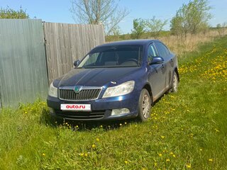 2010 Skoda Octavia II (A5) Рестайлинг, синий, 595000 рублей, вид 5