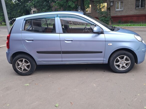 2010 Kia Picanto I Рестайлинг, голубой - вид 2