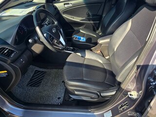 2018 Hyundai Accent IV, серебристый, 1450000 рублей, вид 5