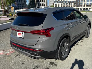 2021 Hyundai Santa Fe IV Рестайлинг, серый, 3249000 рублей, вид 4