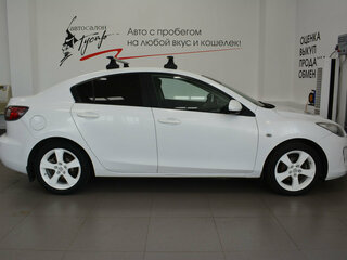 2012 Mazda 3 II (BL) Рестайлинг, белый, 879000 рублей, вид 3