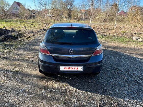 2007 Opel Astra H, серый, 395000 рублей - вид 5