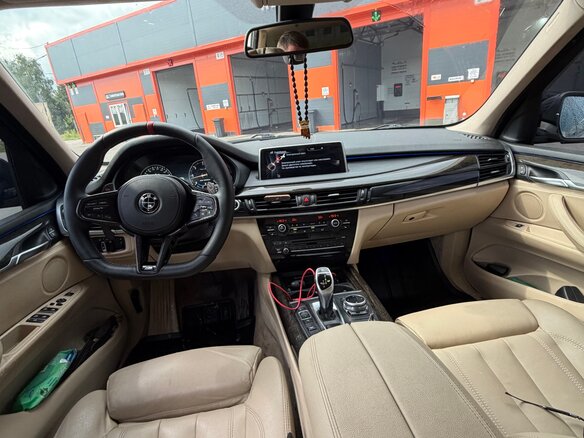 2014 BMW X5 30d III (F15), серый, 2600000 рублей - вид 13